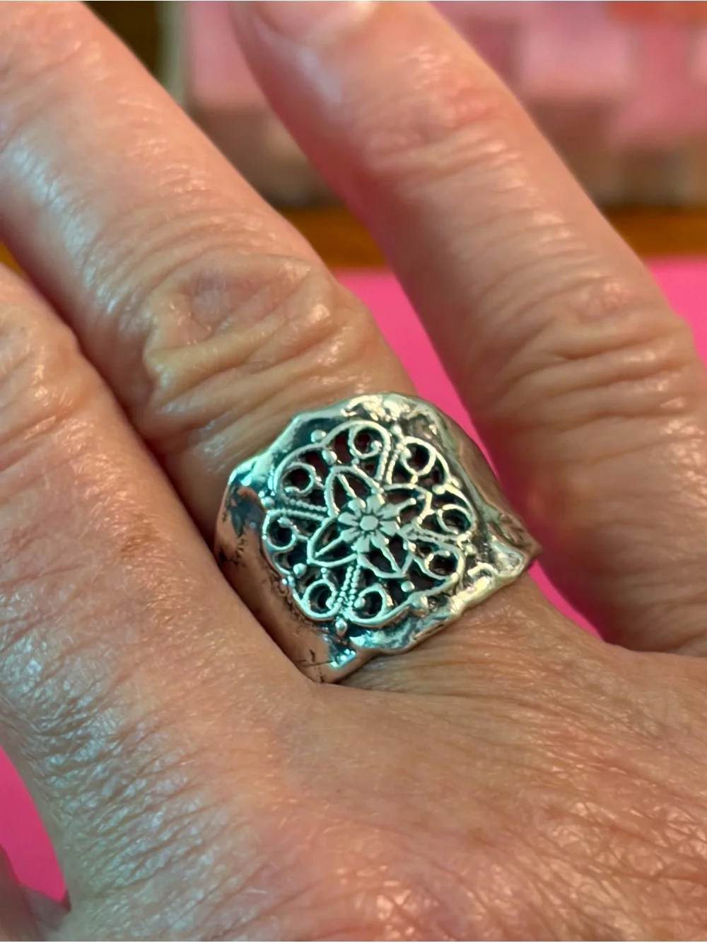 Serenity Sterling Ring